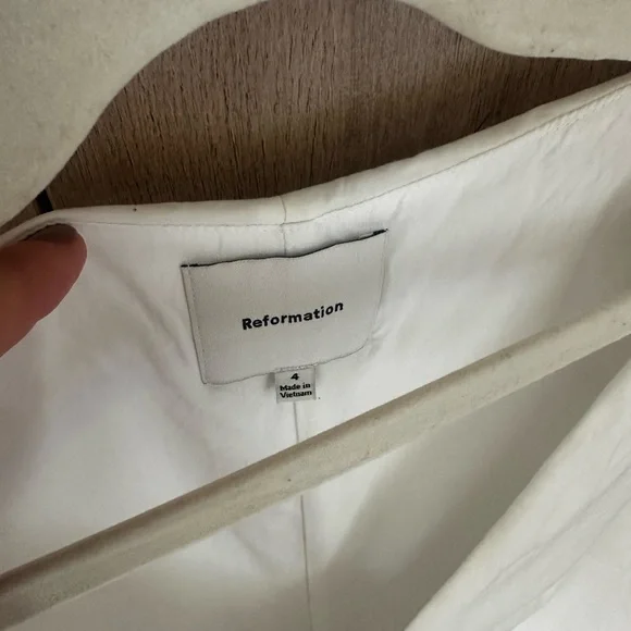 Reformation Francisca mini dress in organic cotton - Picture 6 of 8